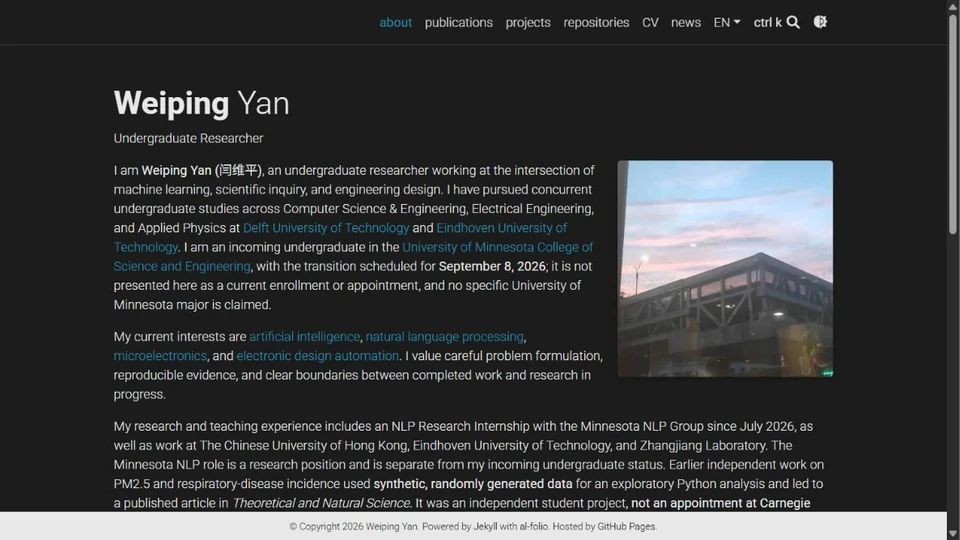 appleweiping.github.io repository cover
