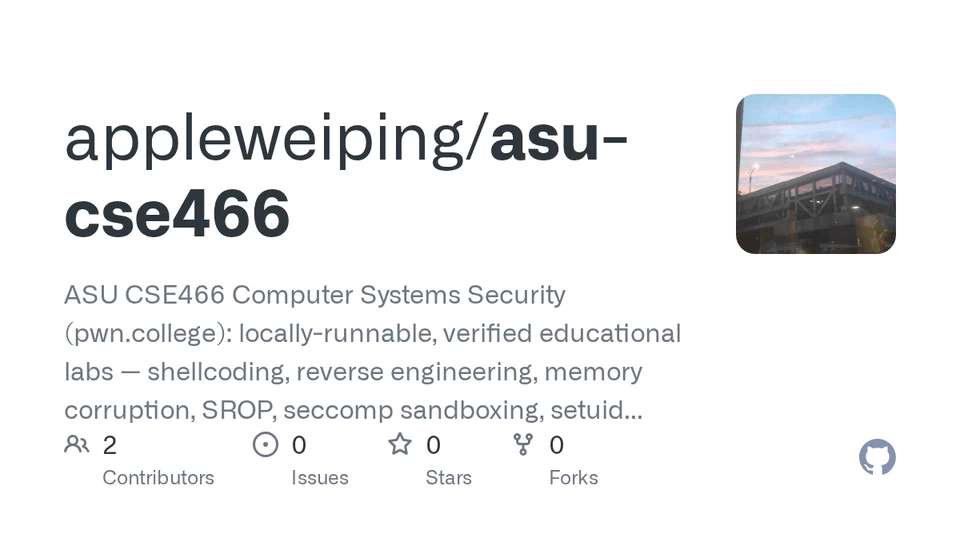 asu-cse466 repository cover
