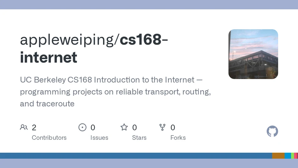 cs168-internet repository cover
