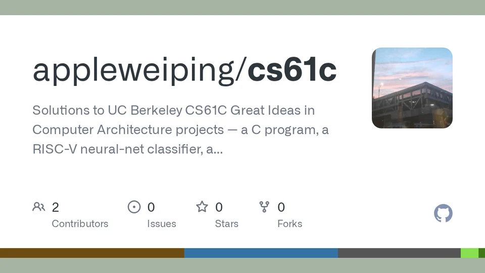 cs61c repository cover