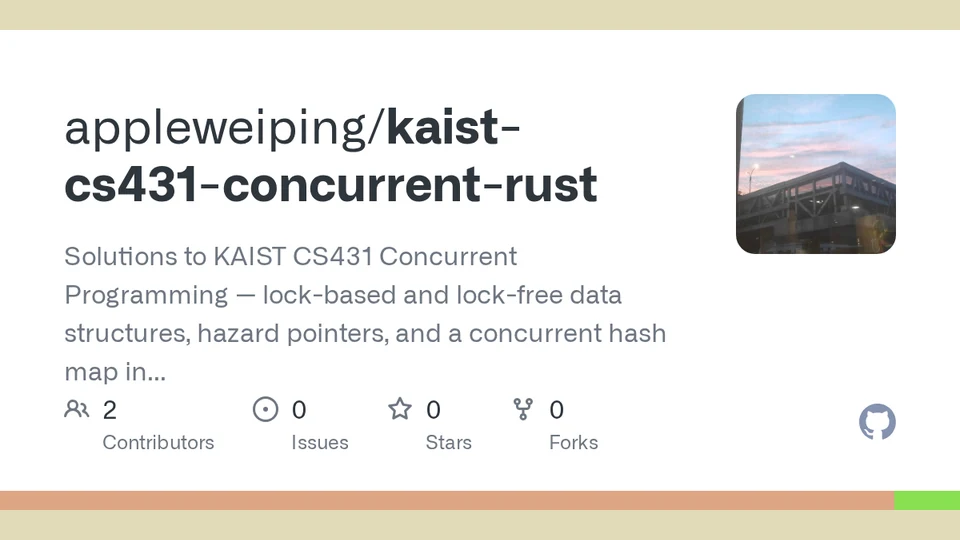 kaist-cs431-concurrent-rust repository cover