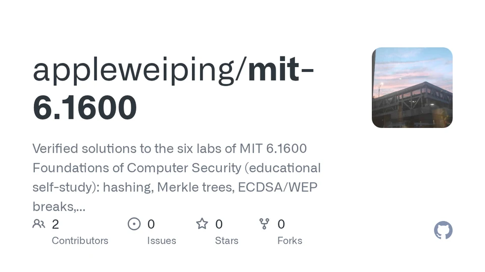 mit-6.1600 repository cover