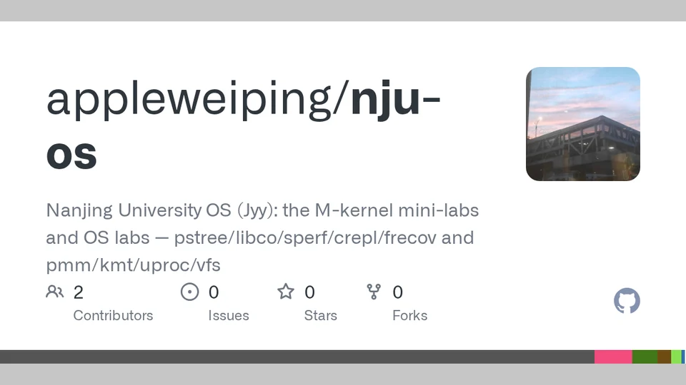 nju-os repository cover