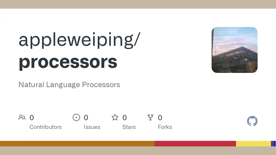 processors repository cover