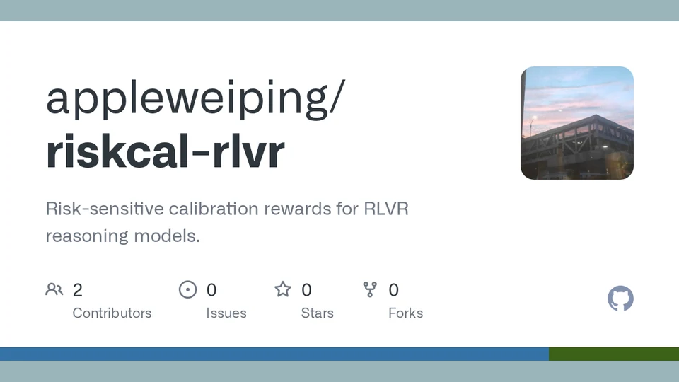 riskcal-rlvr repository cover
