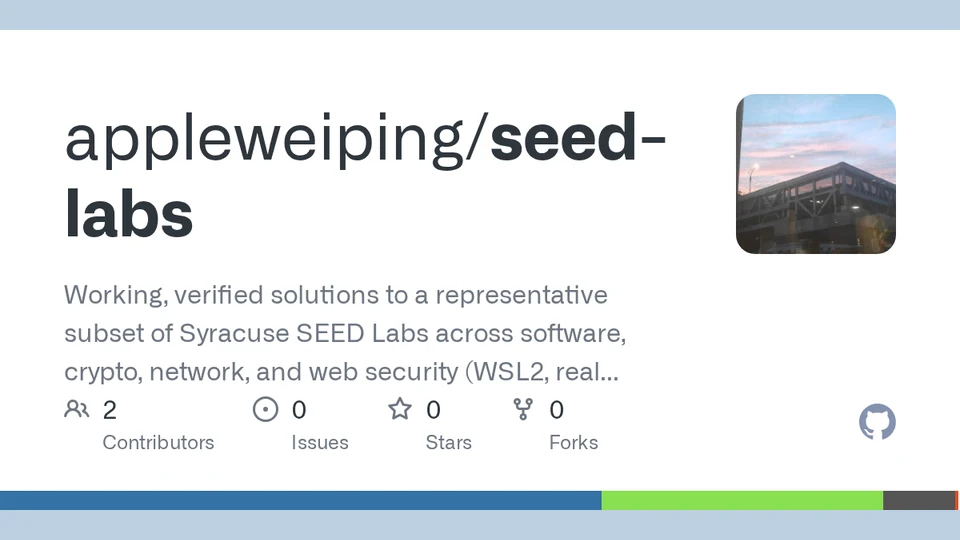 seed-labs repository cover