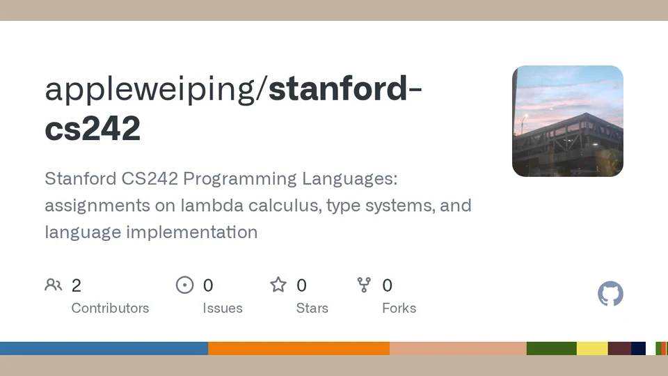 stanford-cs242 repository cover