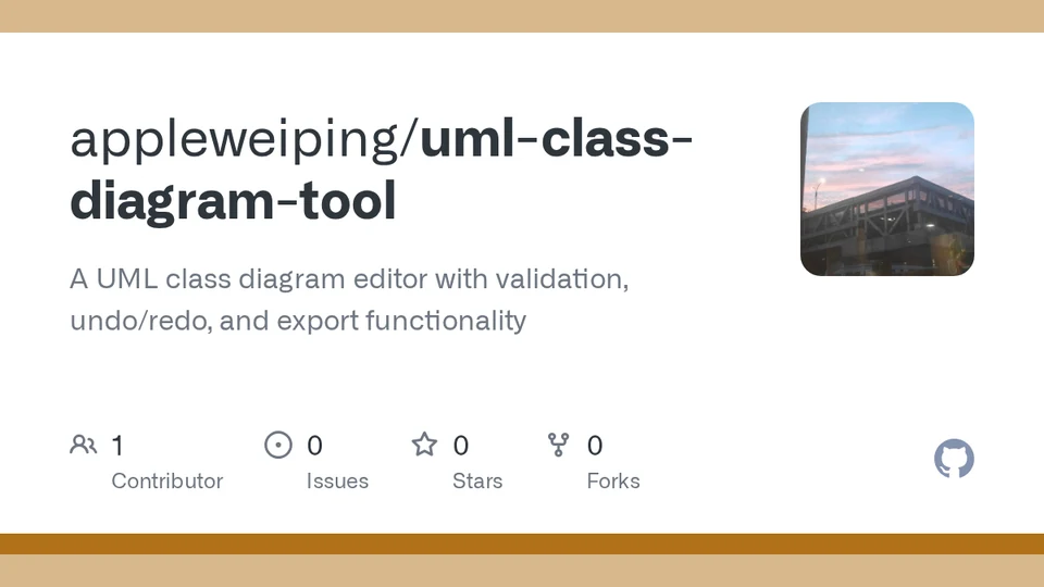 uml-class-diagram-tool repository cover